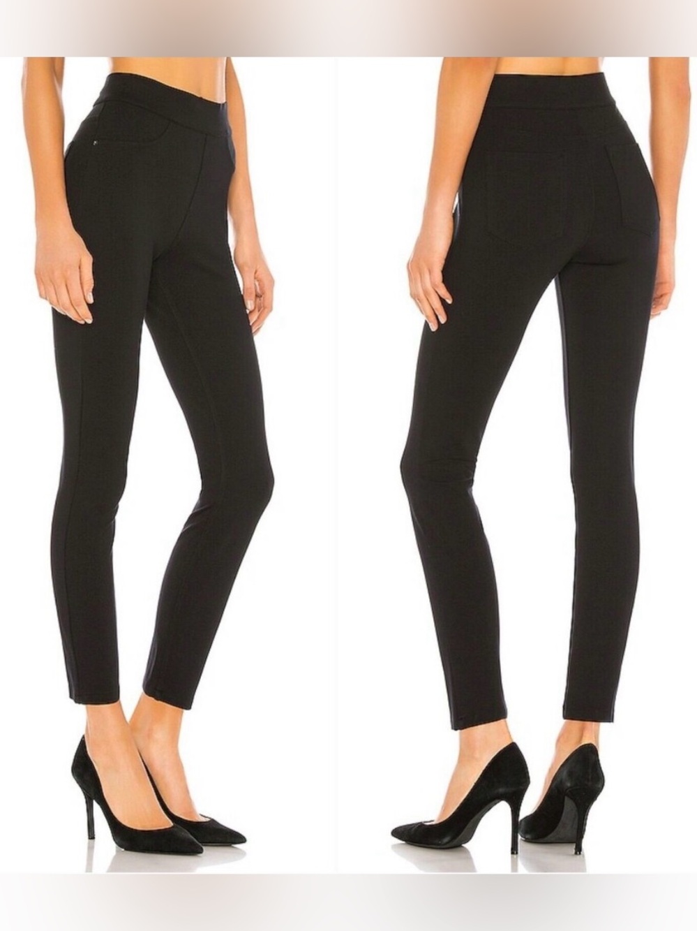 SPANX The Perfect Ankle Pant in Black, Size XL